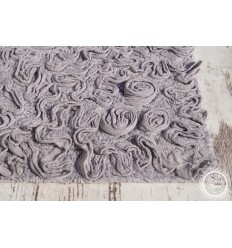 Badteppich mit Rosenmuster 53x85