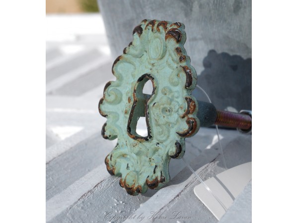 Möbelgriff in pastellgrün