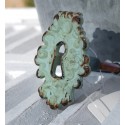 Möbelgriff in pastellgrün