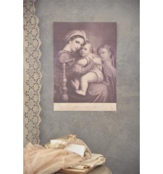 Poster 'Madonna and child' 29,5 x 42