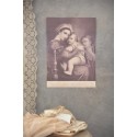 Jeanned'Arc Living Poster 'Madonna and child' 29,5 x 42 cm