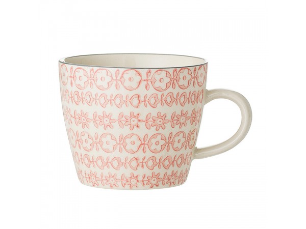 Bloomingville Carla Frühstücksbrett Keramik orange Frühstücksteller