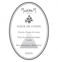 Raumduft Nachfüllflasche mit Fleur de Coton Duft