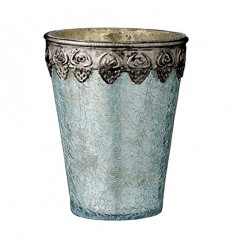 Teelichthalter 'Delilah' blau