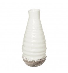 Vase 'Unna' off white