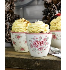 Greengate Latte Cup Becher 'Flora' vintage