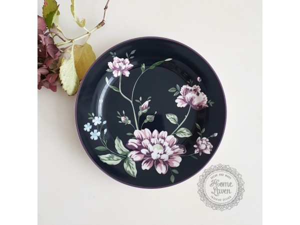 Greengate Becher mit Henkel 'Penelope' dark grey
