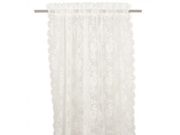 Vorhang / Gardine 'Lucille' 2er Set ecru