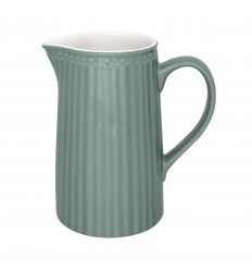 Greengate Milchkanne Wasserkrug 'Alice' dusty green