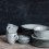Schüssel 'Rustic' Ø 11 cm grau/blau