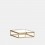 Glasbox Schmuckdose gold 10,5 x 10,5