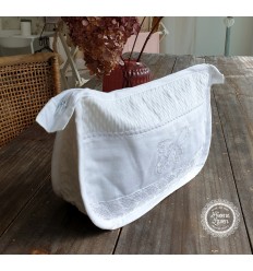 Kosmetiktasche 'D'Antan' creme-weiß