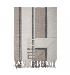 Plaid, Wohndecke beige