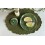 Platzset Tischset olivgrün oval