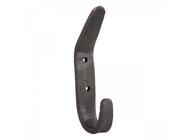 Wandhaken 'Forged' schwarz