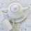 Greengate Becher mit Henkel 'Alice white'