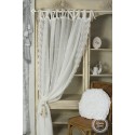 Gardinenschal 'Vintage' creme 200 x 250 cm /B-Ware