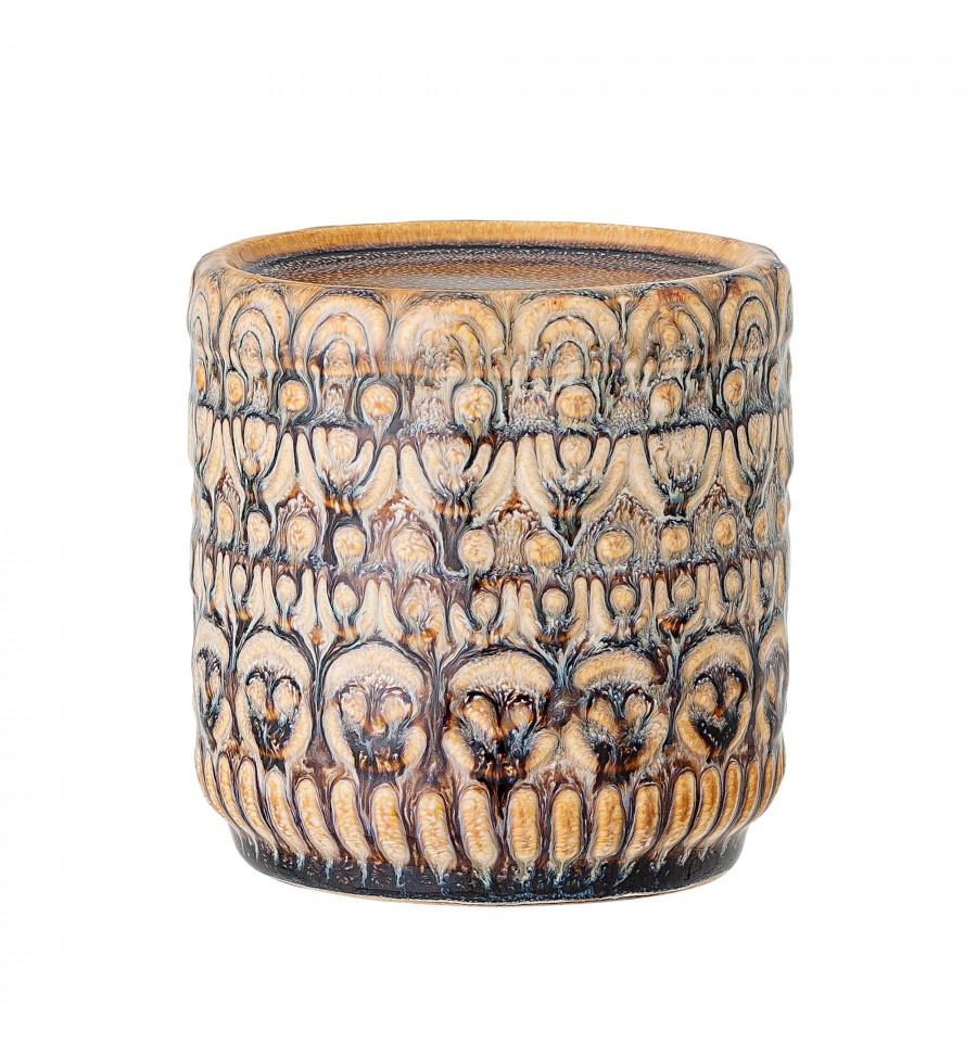 Bloomingville Kerzenhalter Teelichthalter 18 cm terracotta 