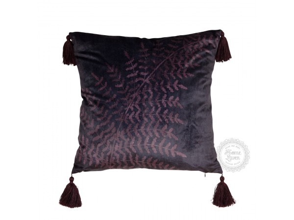 Samt Kissenbezug Maya Plum
