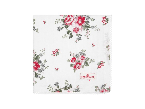 GreenGate Stoffserviette 'Elouise White'