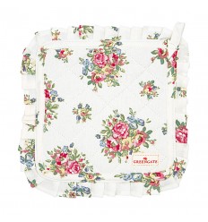 GreenGate Topflappen 2er-Set 'Franka' white