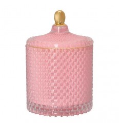 GreenGate Glasdose Jar pale pink