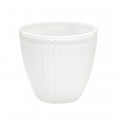 GreenGate Latte Cup Becher 'Alice' white