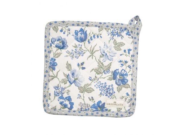 GreenGate Topflappen 2er-Set 'Donna' blue