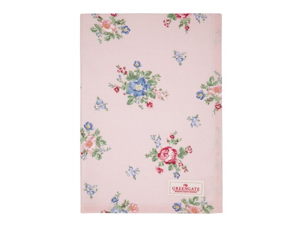 GreenGate Geschirrtuch Küchentuch 'Roberta' pale pink
