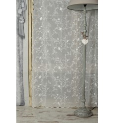 Gardinenschal 2er Set 'Bird' ecru 130 x 250 cm