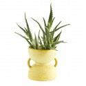 Madam Stoltz Blumenvase gelb