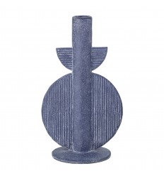 Bloomingville Kerzenständer 'Bess' blau