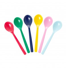 Rice Melamin Teelöffel 'Favorite Colors' 6er-Set