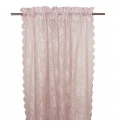 Vorhang / Gardine 'Lucille' 2er Set puderrosa