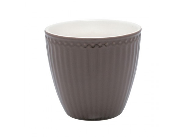 GreenGate Latte Cup Becher 'Alice' dark chocolate