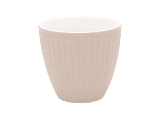 GreenGate Latte Cup Becher 'Alice' creamy fudge