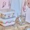 GreenGate Glas Wasserglas 'Ellie' white