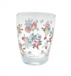 GreenGate Glas Wasserglas 'Ellie' white