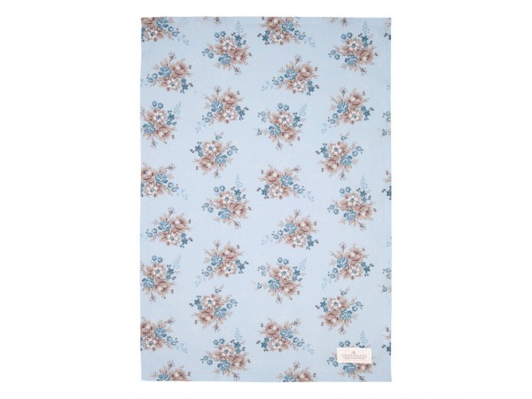 GreenGate Geschirrtuch Küchentuch 'Marie' dusty blue