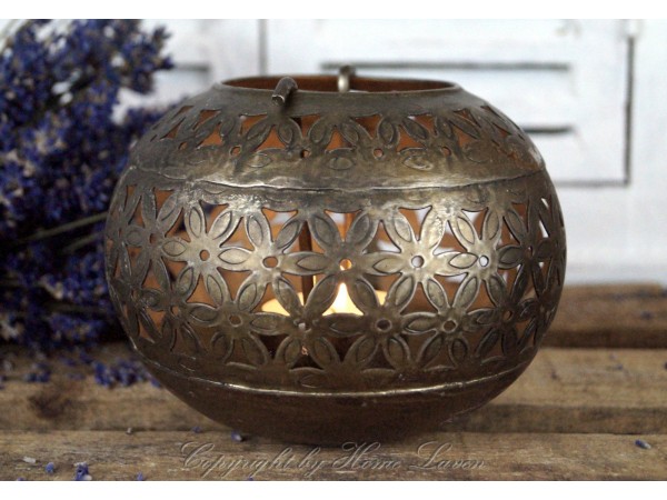 Teelichthalter in messing