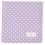 GreenGate Stoffserviette mit Spitze 'Spot' lavendar
