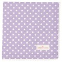 GreenGate Stoffserviette mit Spitze 'Spot' lavendar