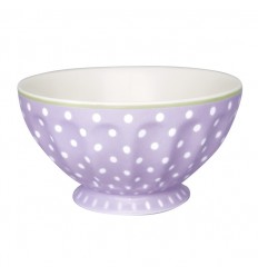 GreenGate Schüssel French Bowl 'Spot' lavendar