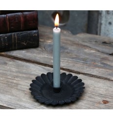 Chic Antique Kerzenhalter für Mini Stabkerzen schwarz