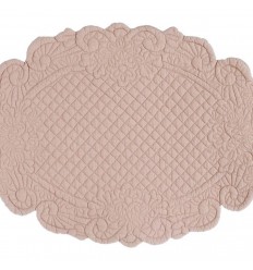 Blanc Mariclo Tischset Platzset 'Americano' puderrosa oval