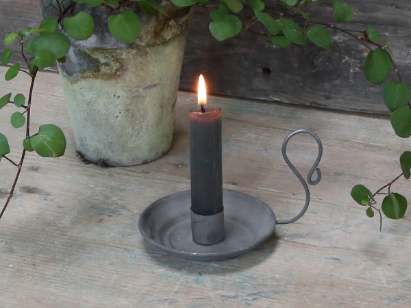 Chic Antique Kammerleuchter, Kerzenhalter antik zink