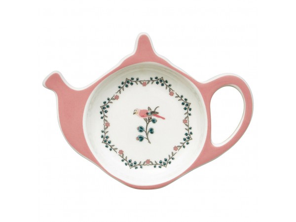 Greengate Teebeutelablage Schale 'Sienna' white