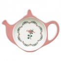 Greengate Teebeutelablage Schale 'Sienna' white