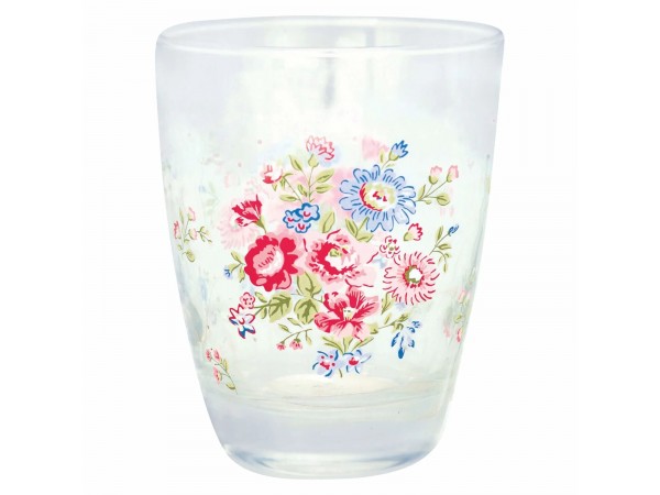GreenGate Glas Wasserglas 'Ailis' white