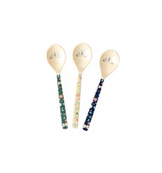 Rice Melamin Teelöffel 'Sweet Butterfly' 3er-Set